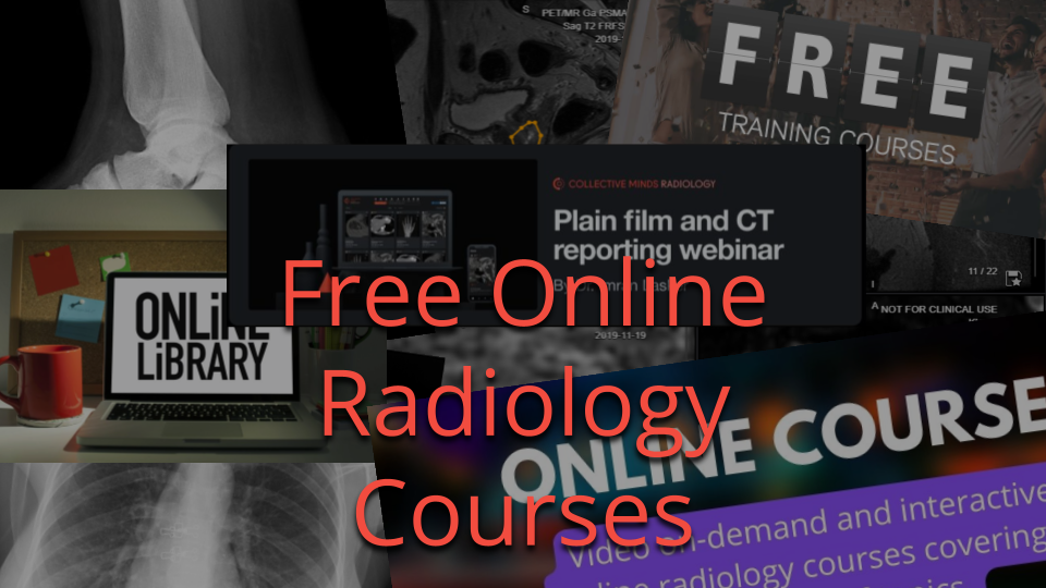 Free online radiology courses