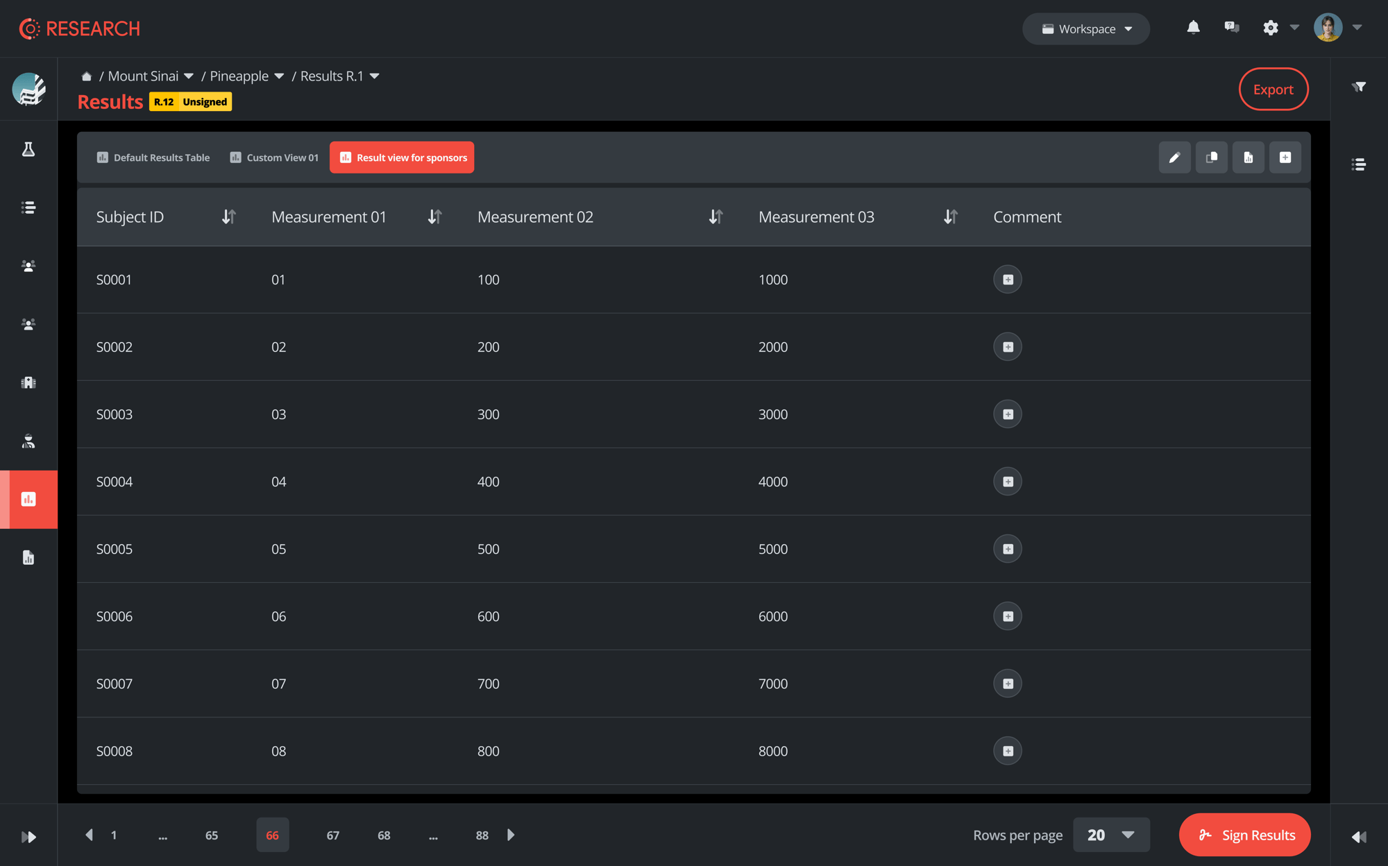 Results-New View